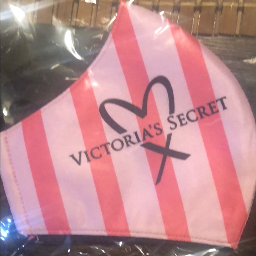 Pink Victoria’s Secret Face Mask